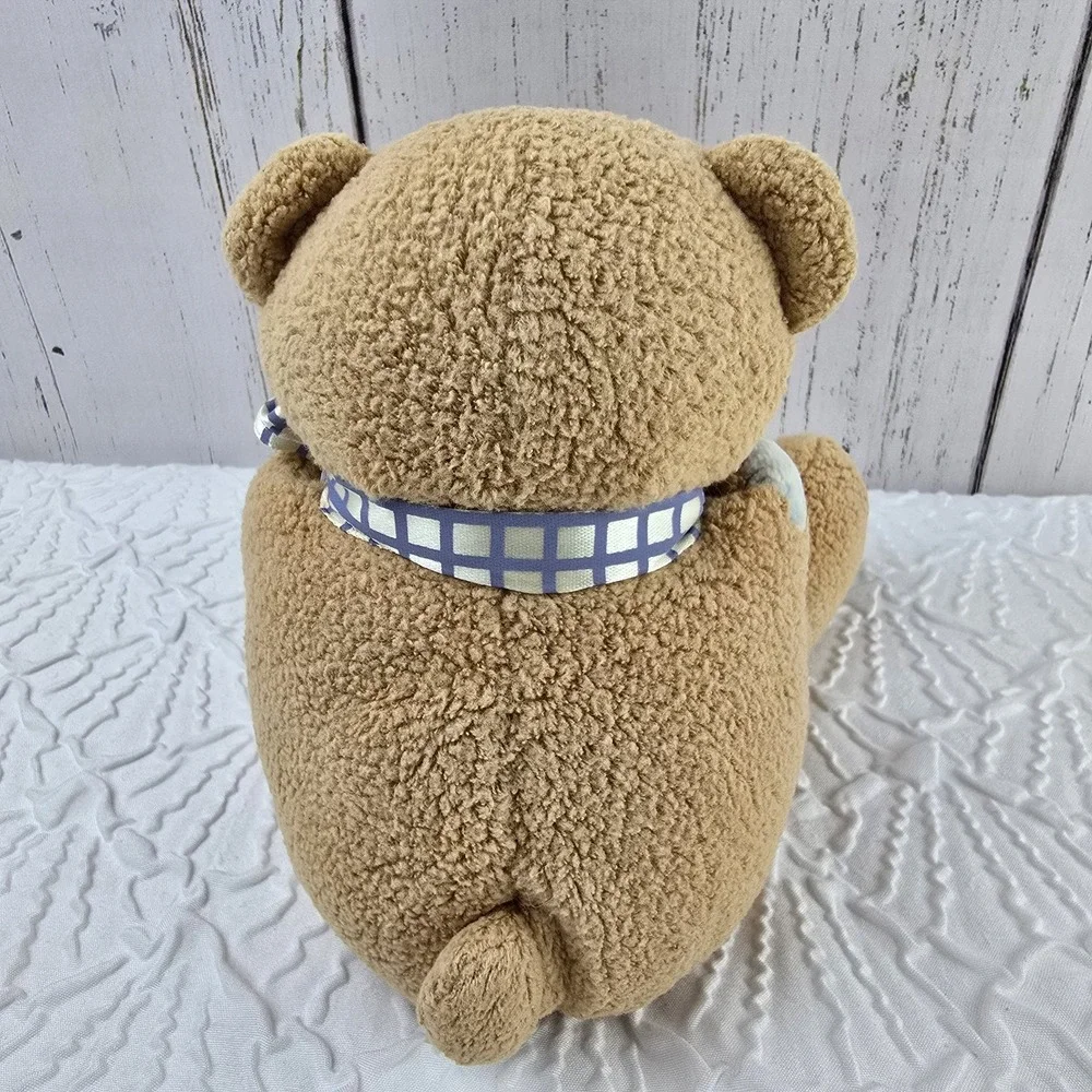 Kids II‎ Brown Teddy Bear Praying Patches Plush Toy Praying Prayer See Photos